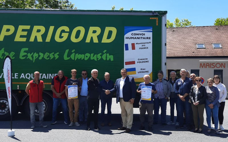 Convoi humanitaire Ukraine